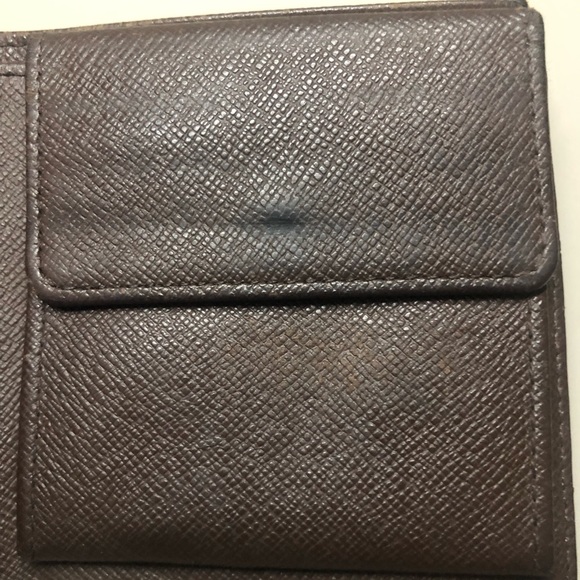 Louis Vuitton Damier Ebene Canvas Leather Marco Bifold Wallet - Picture 5 of 9